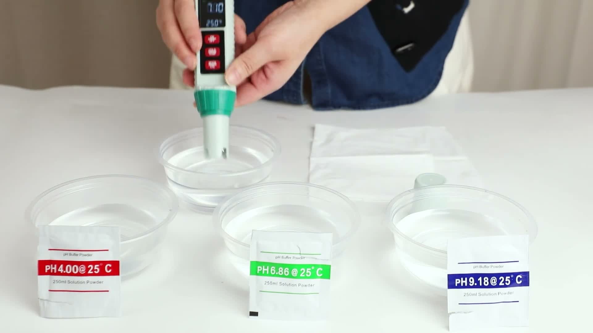 5 in 1 pH Wert Messgerät pH/EC/TDS/Salzgehalt/Temperatur Produktbild-Vorschau 7