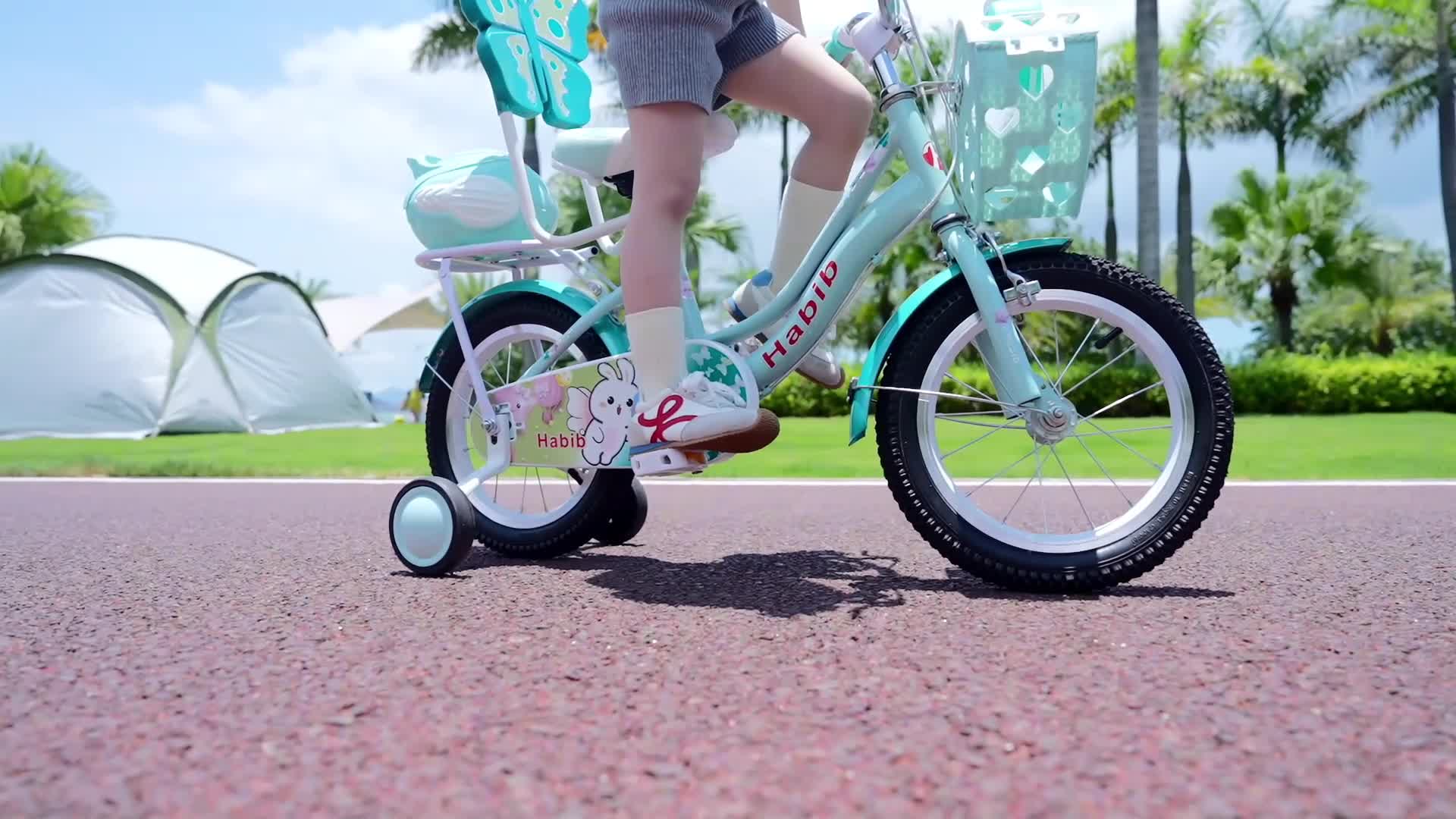 Habib Prinzessin Kinderfahrrad 12 14 16 Zoll | Mädchen Produktbild-Vorschau 7