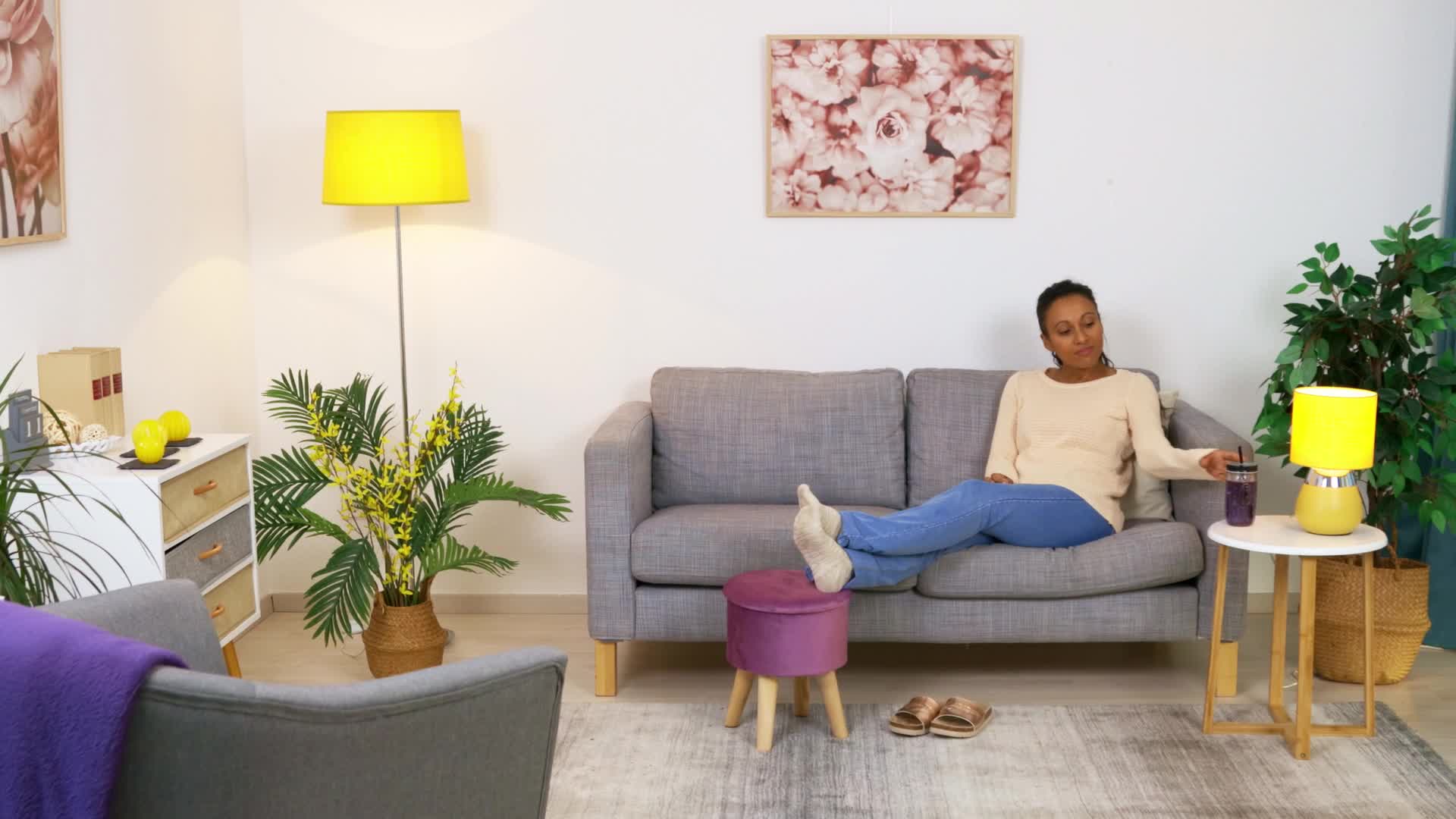 Relaxdays Trinkgläser mit Strohhalm & Deckel, 8er Set Produktbild-Vorschau 7
