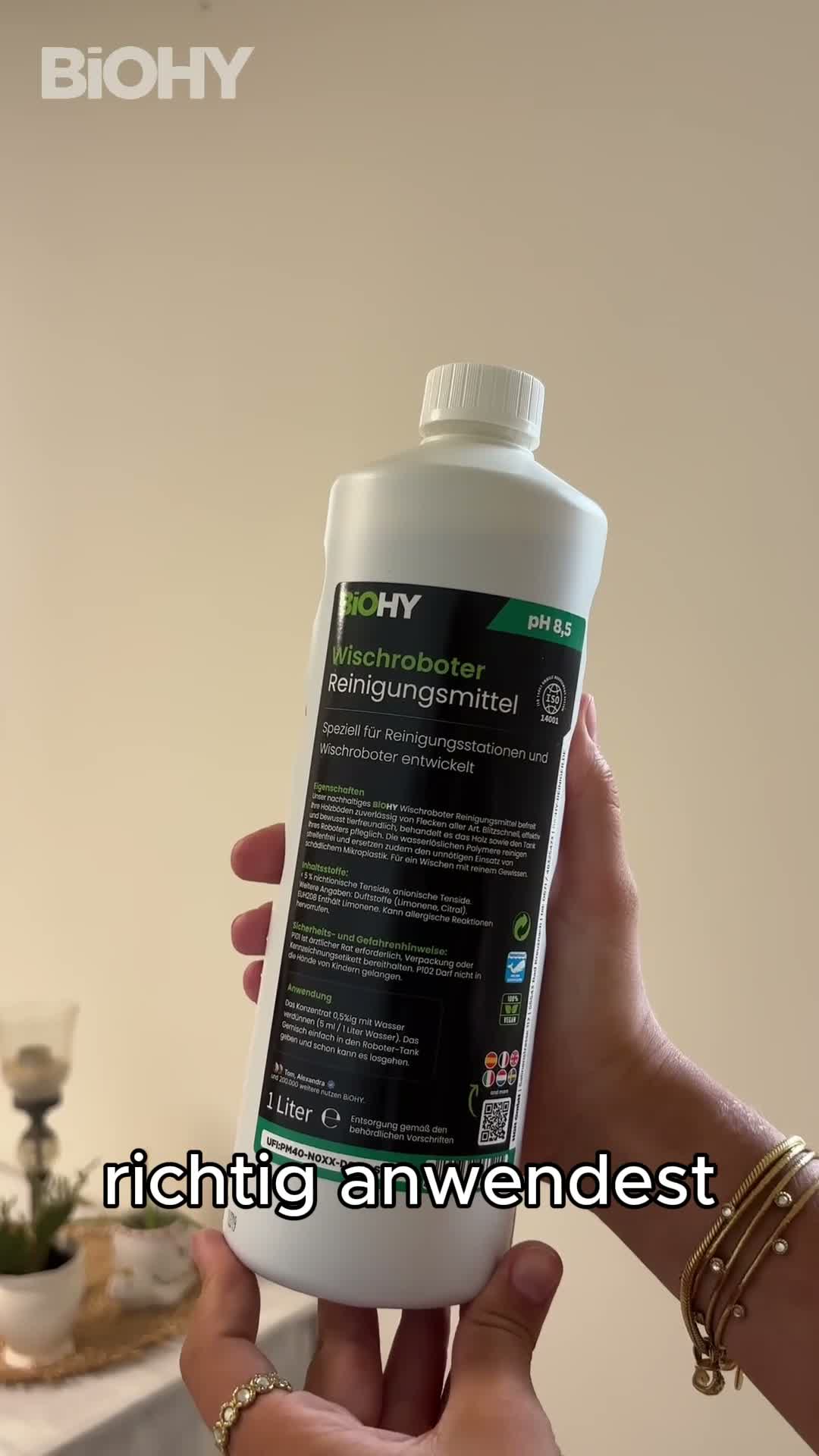 Wischroboter Reinigungsmittel 3er Sparpack (3x1l), Produktbild-Vorschau 7