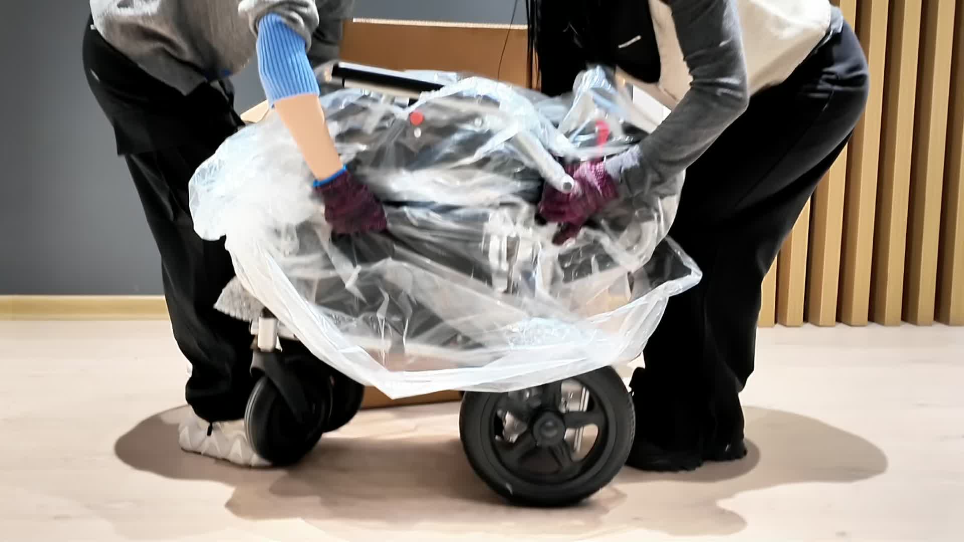 Elektrorollstuhl faltbar mit Joystick, Faltrollstuhl für Produktbild-Vorschau 7