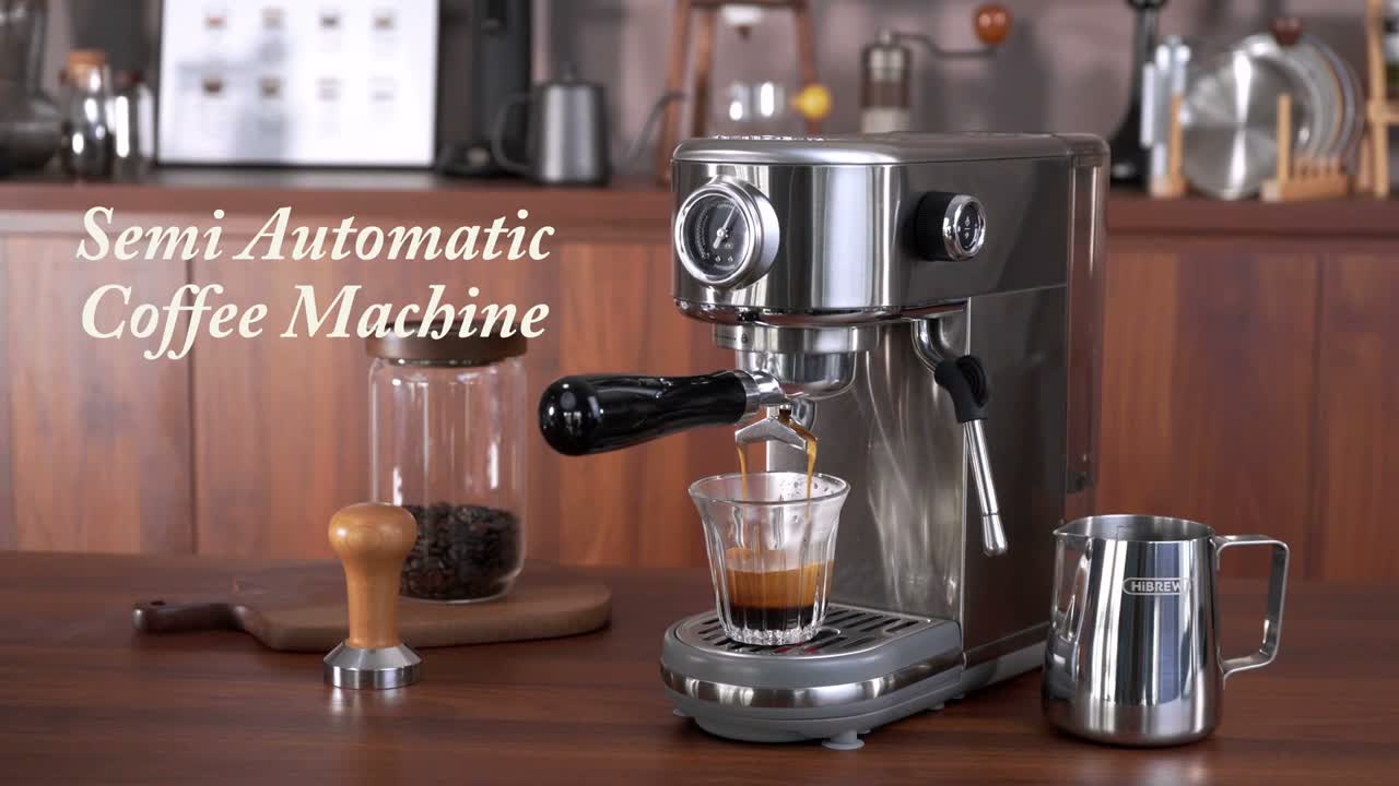 HiBREW H10B Halbautomatische Espressomaschine, 20 Bar, 51 Produktbild-Vorschau 7