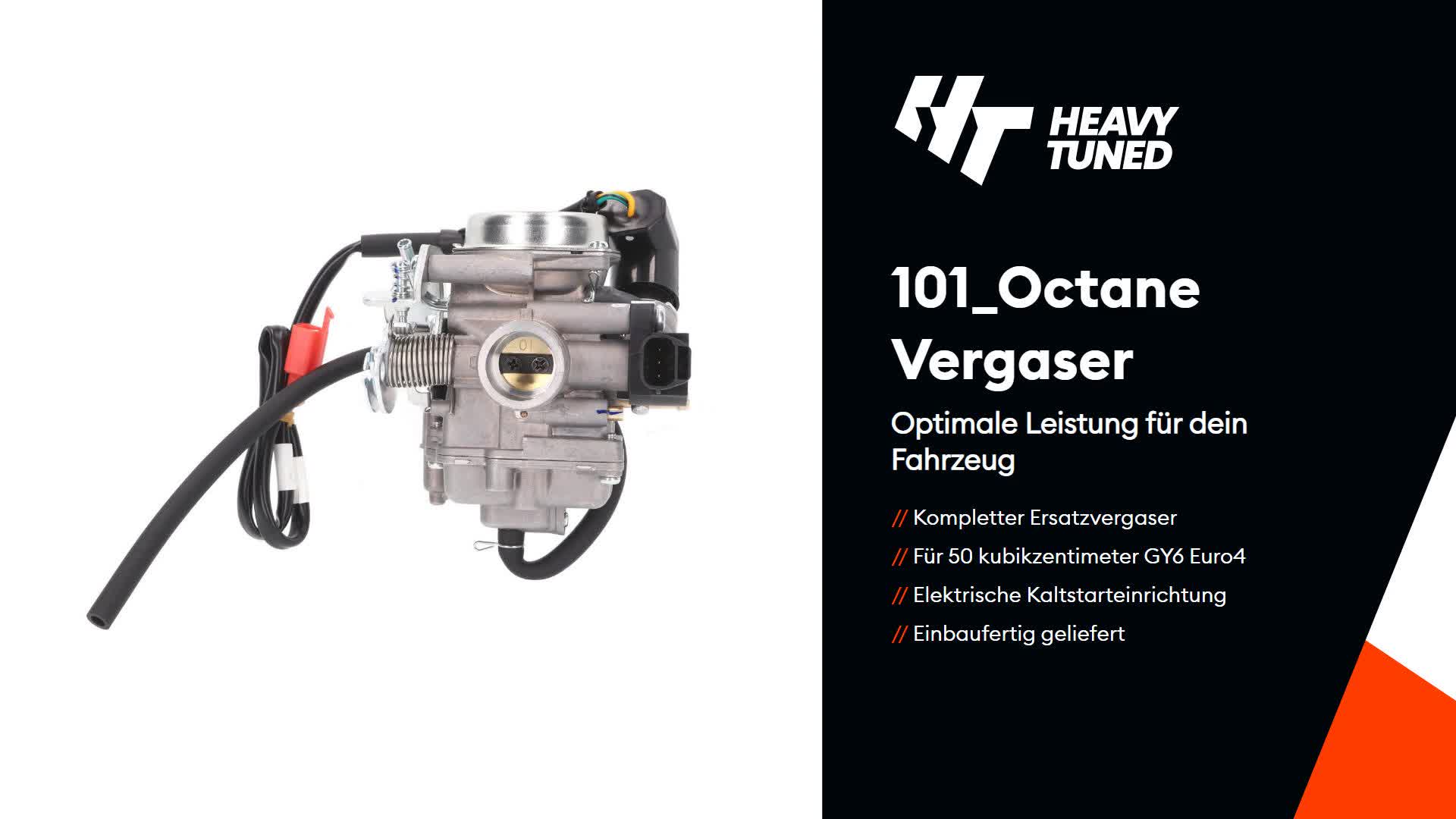 101_Octane Vergaser Typ SVB18 kompatibel mit Kymco, SYM, Produktbild-Vorschau 6