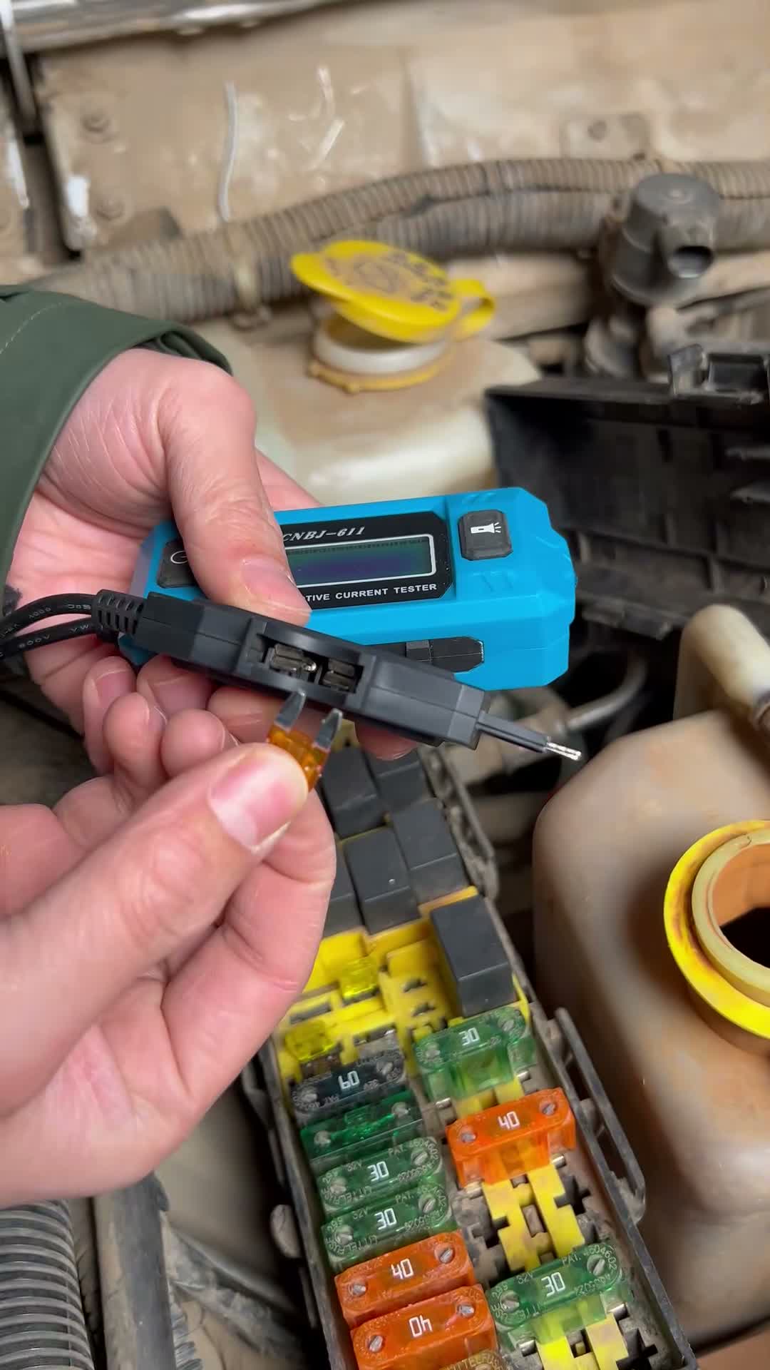 Automatischer Stromkreis-Fehlertester mit LCD-Bildschirm, Produktbild-Vorschau 7