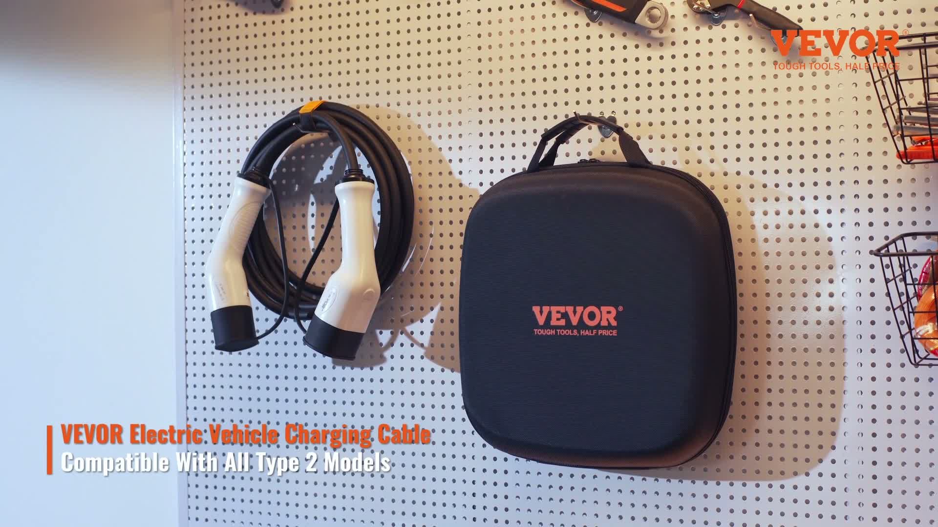 VEVOR Typ2 Ladekabel für Elektroauto/Hybrid EV Ladekabel Produktbild-Vorschau 7