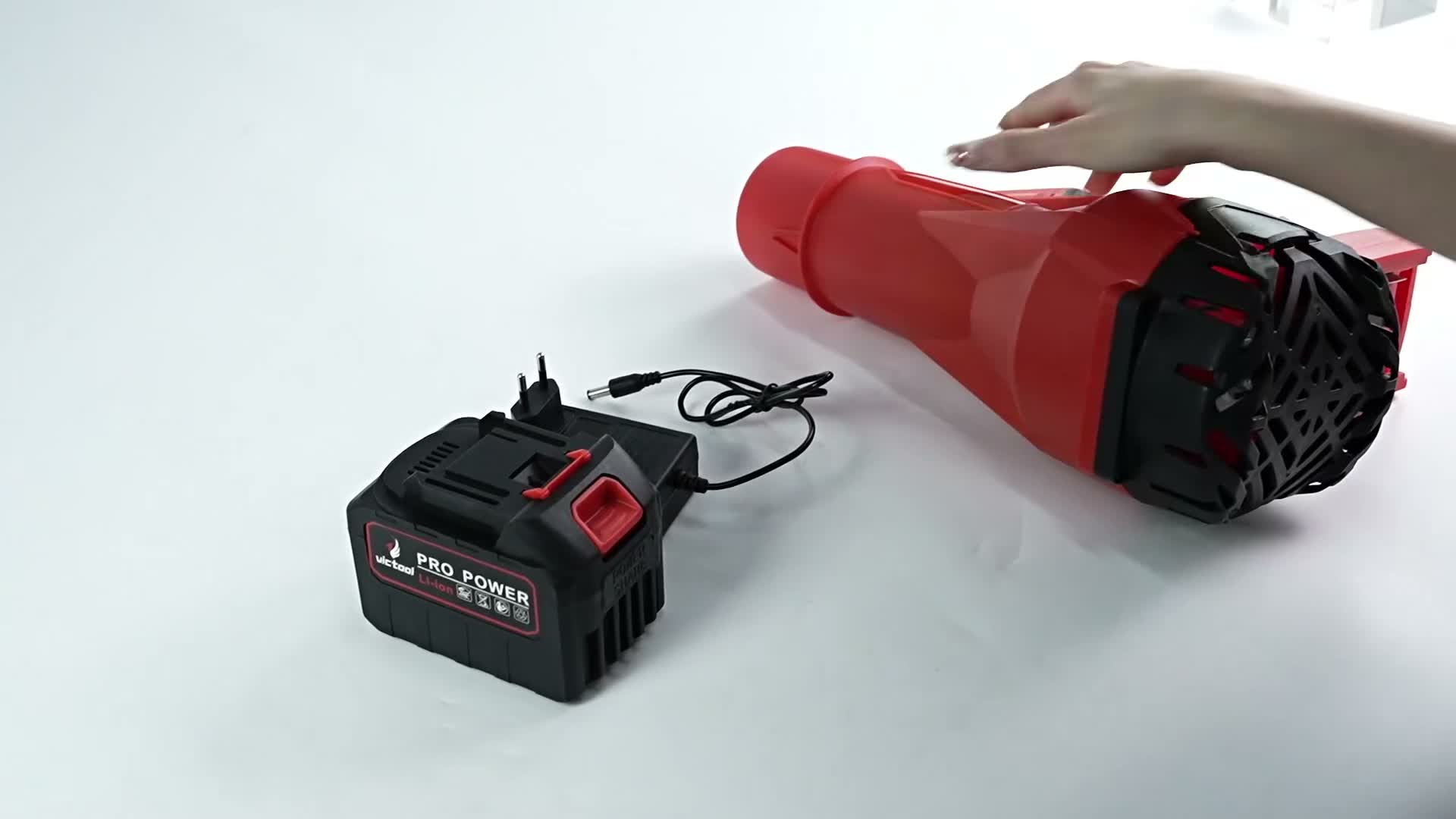 Akku-Laubbläser 21V Brushless, 1000W, 360 km/h, 6 Stufen + Produktbild-Vorschau 7