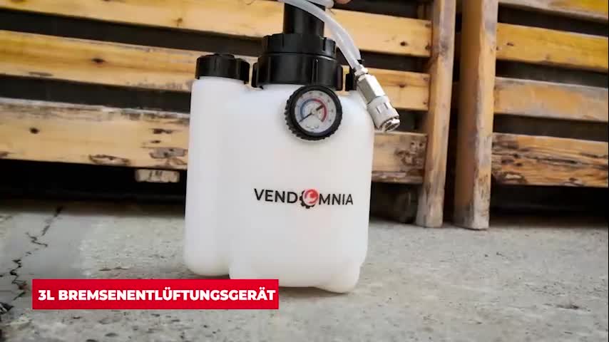 Bremsenentlüftungsgerät 3L mit Absaugbehälter Produktbild-Vorschau 7