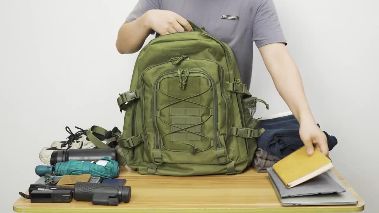 64L vojenský batoh sportovní cestování, batoh nepromokavý Náhled obrázku produktu 7