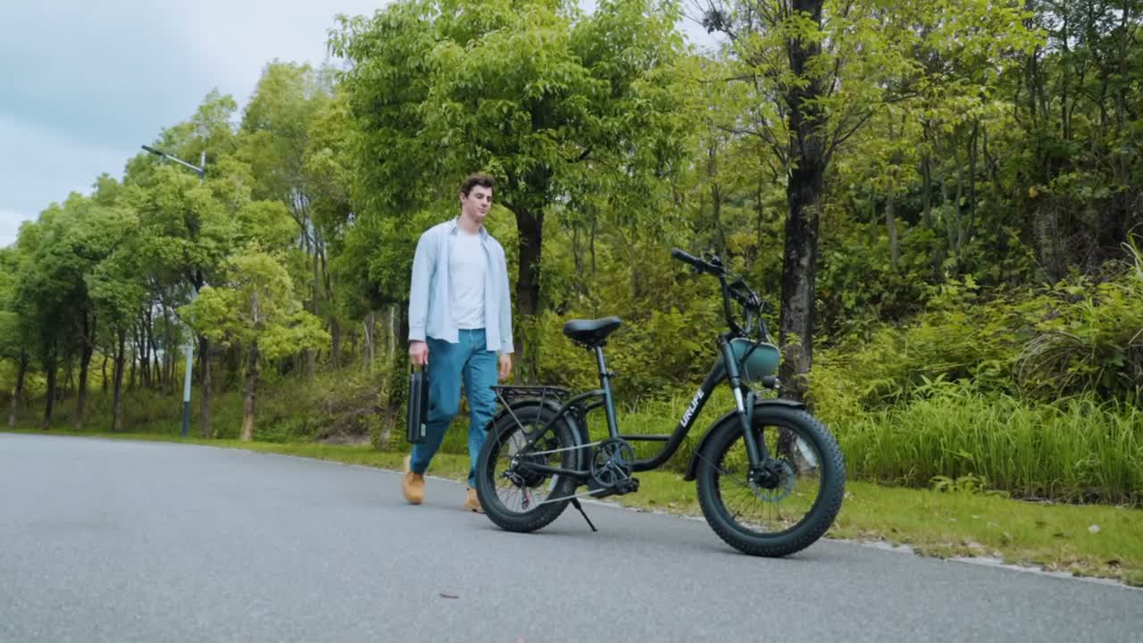 E20 Fat‑Tire‑E‑Fahrrad für Erwachsene, 250W, 48V 13Ah, 120 Produktbild-Vorschau 7