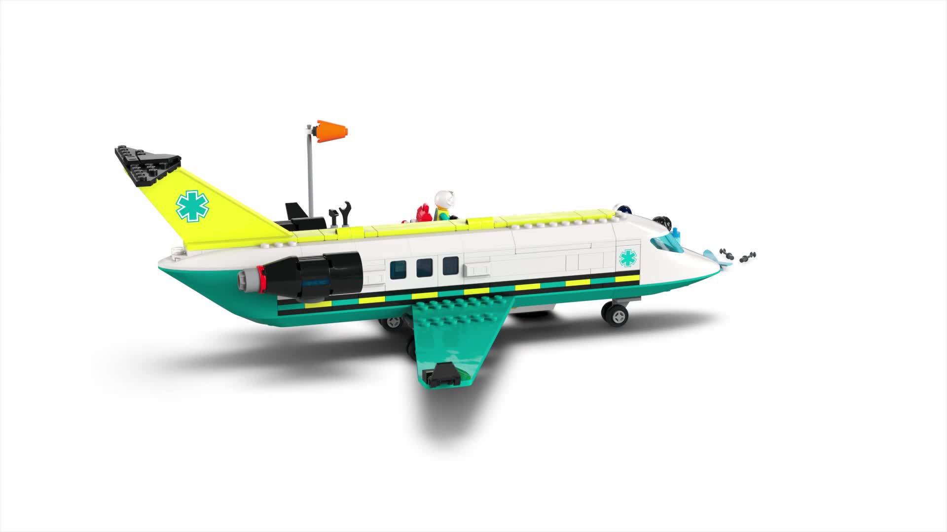 LEGO City Notfallrettungsflugzeug – Set mit Flieger, Produktbild-Vorschau 7