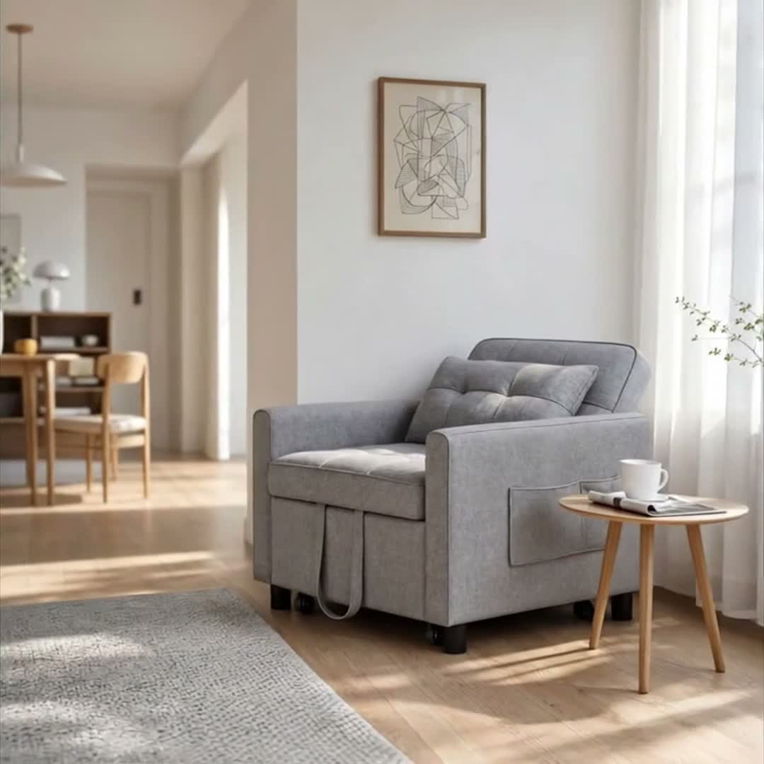 Bealife AR24 Sofa-Bett, 3-in-1 konvertierbares Stuhl-Bett, Produktbild-Vorschau 7