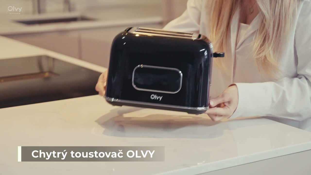 Toustovač Olvy, dotykový displej s časovačem, 7 stupňů Náhled obrázku produktu 7