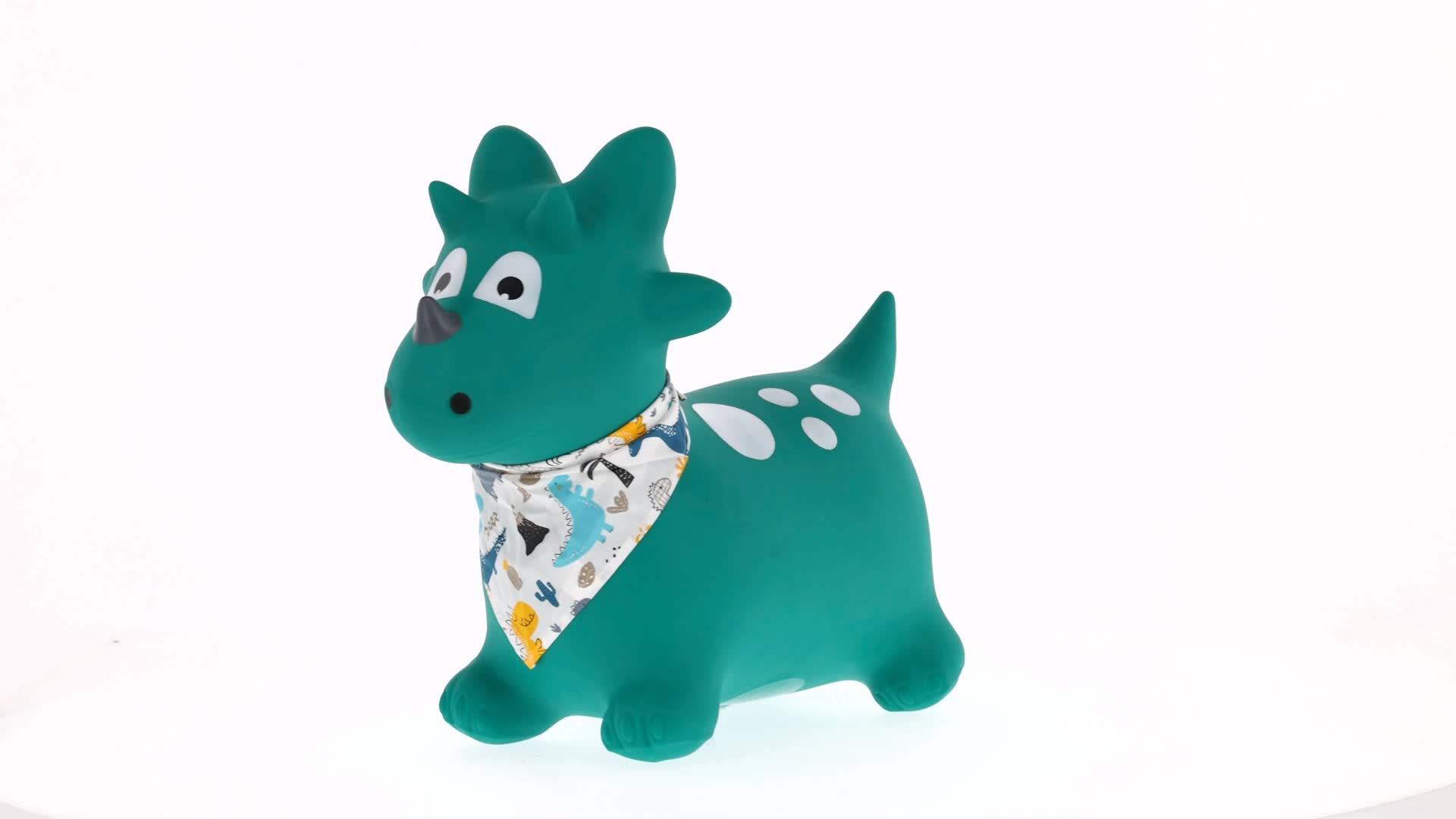 Skoczek dla dzieci do skakania na roczek z pompką Dino Podgląd zdjęcia produktu 7