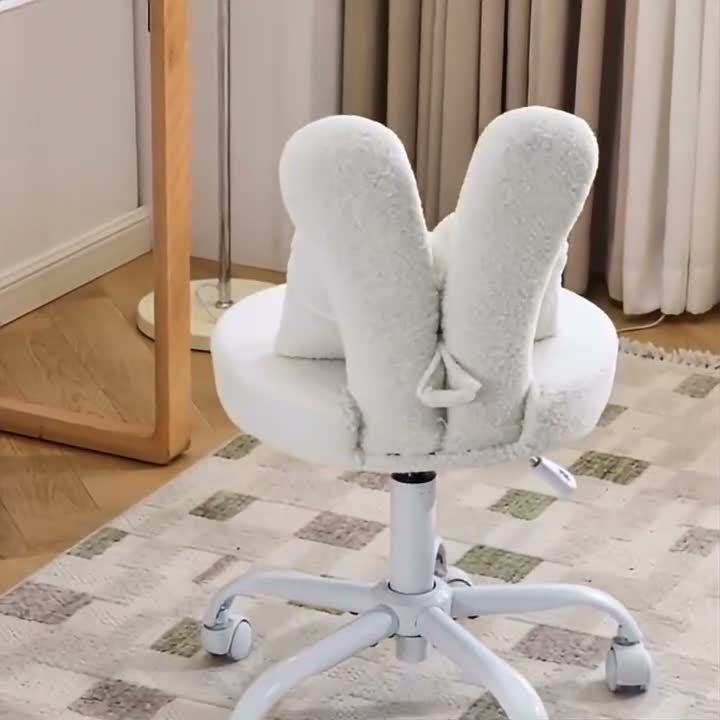 FCH Kaninchenohren-Design Drehstuhl, Homeoffice Stuhl, Produktbild-Vorschau 7