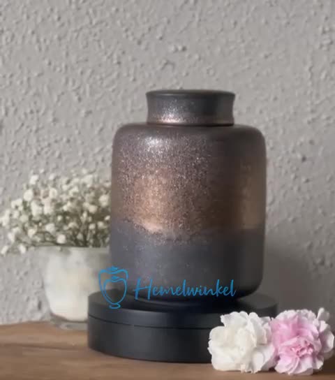 Luxe Mini Urne 500 ML aus Keramik - Cremationsurne für Produktbild-Vorschau 6