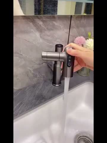 Edelstahl Wasserhahn Bad, 360° Drehbar, Produktbild-Vorschau 7
