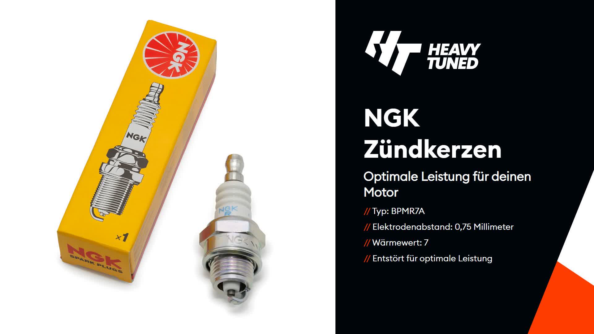 makita Zündkerze 168648-5 NGK BPMR7A Produktbild-Vorschau 7