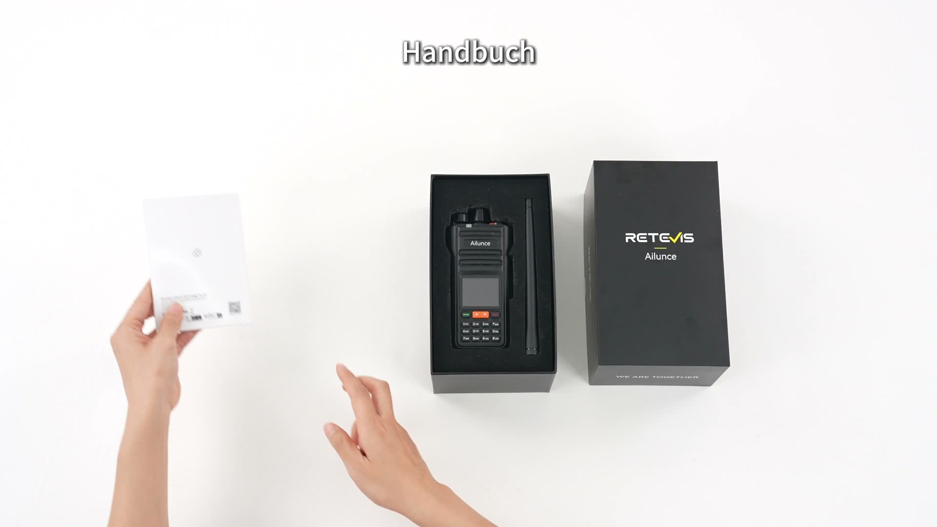 Retevis Ailunce HA2 Bluetooth Funkgerät, Amateurfunk, APP Produktbild-Vorschau 7