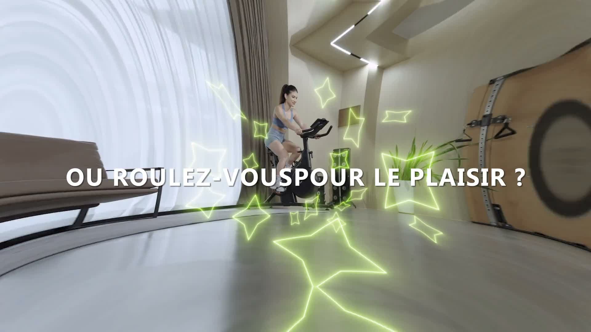 Vélo d'appartement MERACH, résistance magnétique 16 Voir les images du produit 7