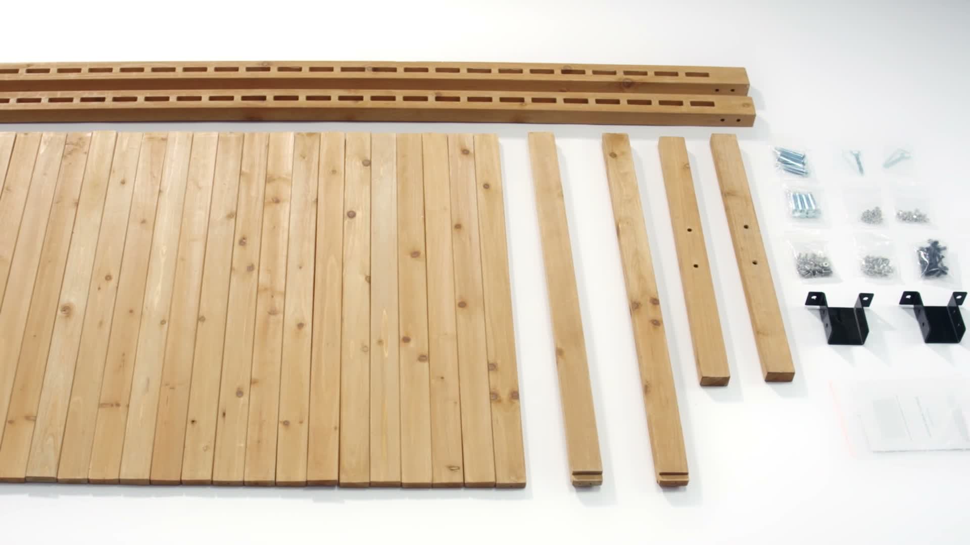 SucceBuy Sichtschutz aus Metall, 119 x 183 cm, Produktbild-Vorschau 7