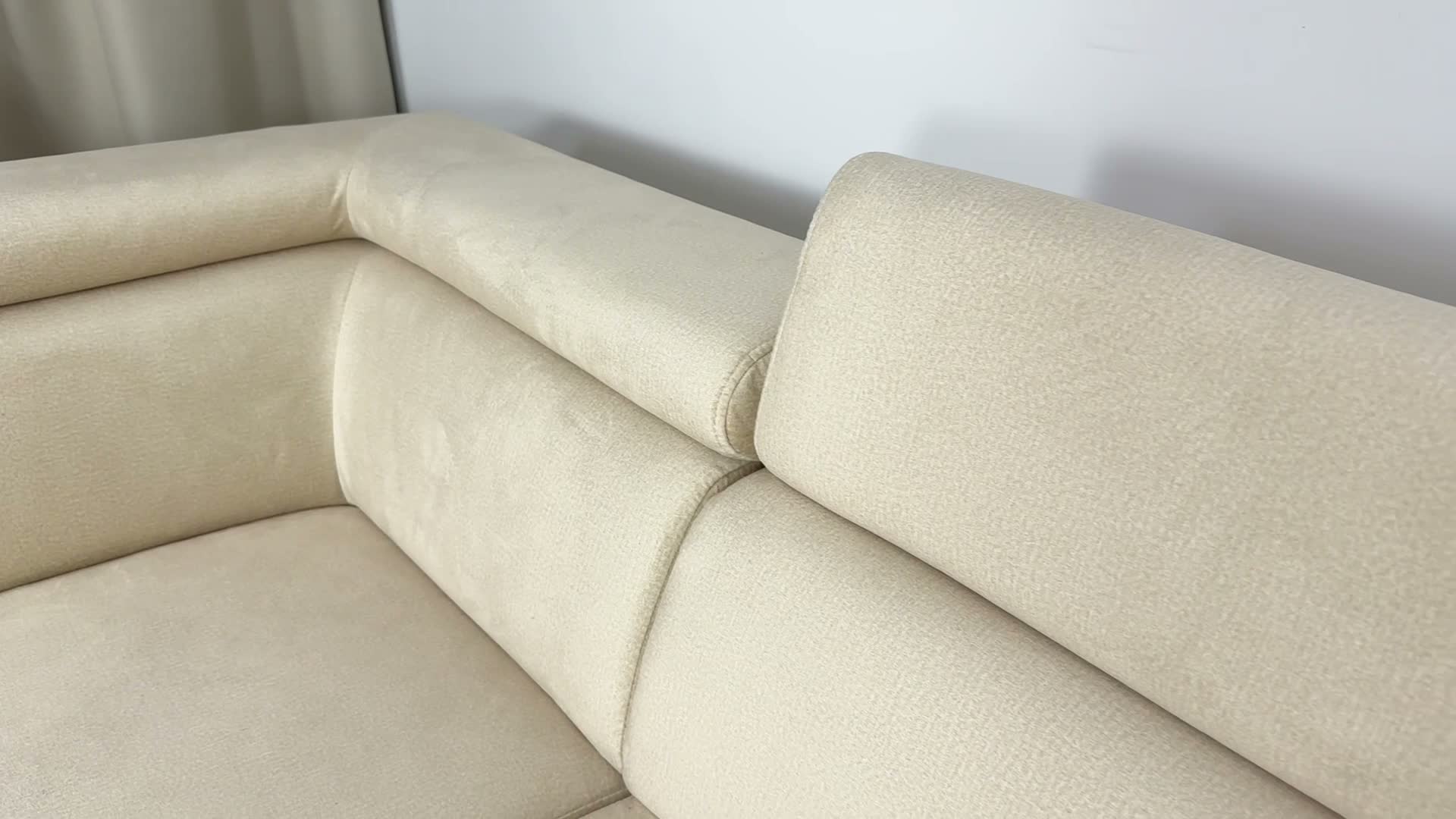 Masseno Ecksofa FAVIEN R-S mit Schlaffunktion L-Form, Sofa Produktbild-Vorschau 7