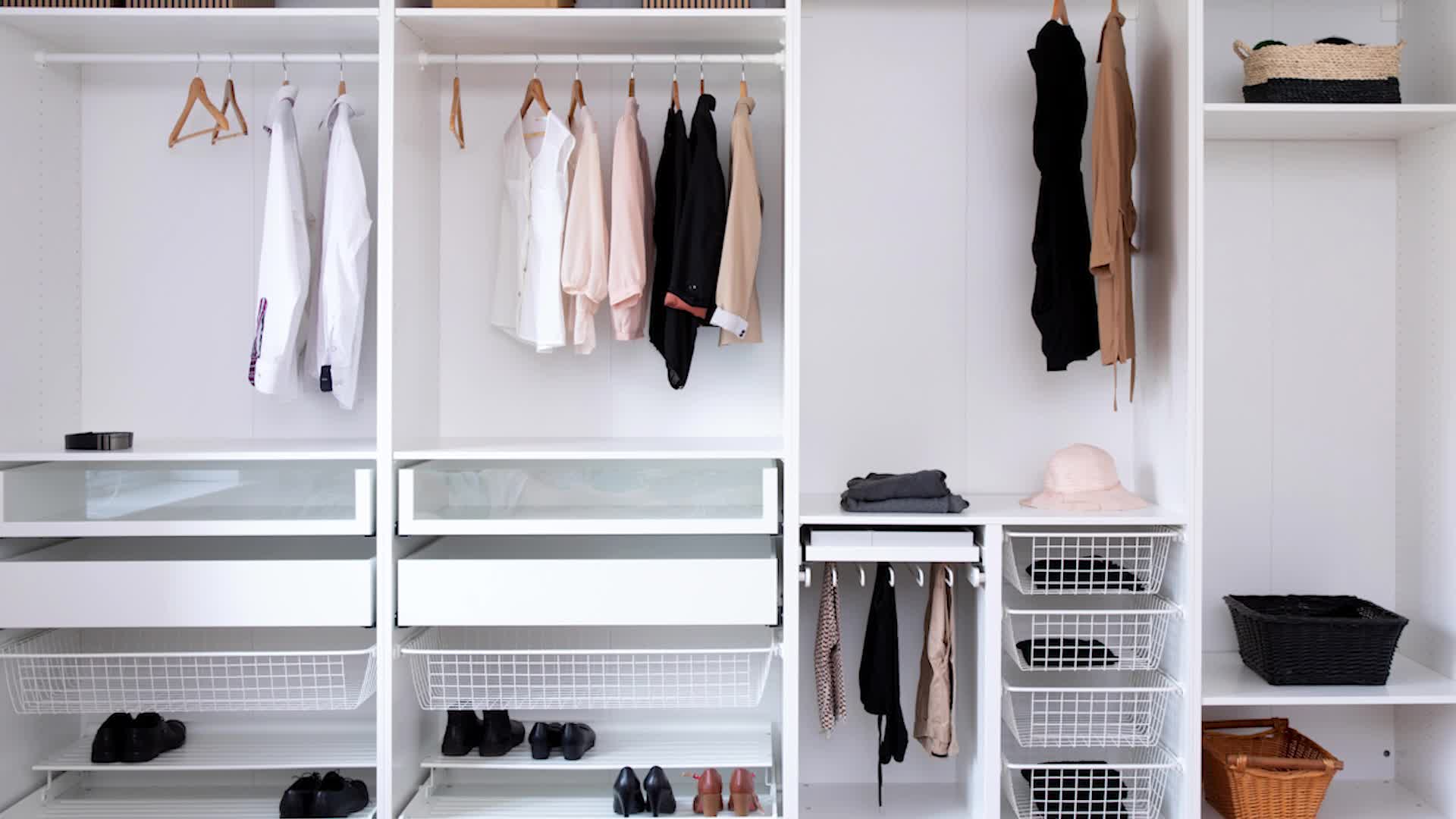 Relaxdays Hängeregal Kleiderschrank, 7 Fächer, Stoff, Produktbild-Vorschau 7