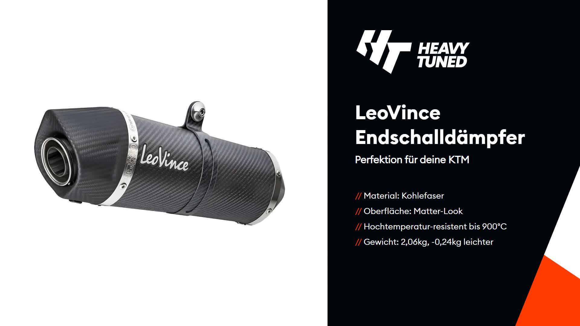 LeoVince LV One Evo Carbon Slip-On Auspuff genehmigt für Produktbild-Vorschau 7