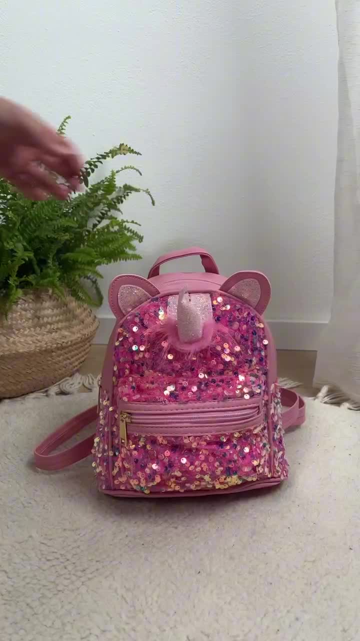 Kinderrucksack Glitzer Pailletten Mädchen, Produktbild-Vorschau 7