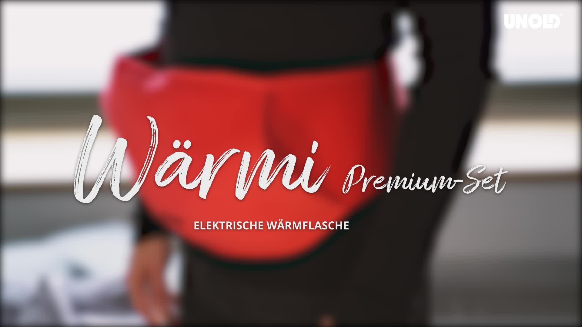 Unold 86023 Wärmi Premium-Set rot elektrische Wärmflasche Produktbild-Vorschau 7