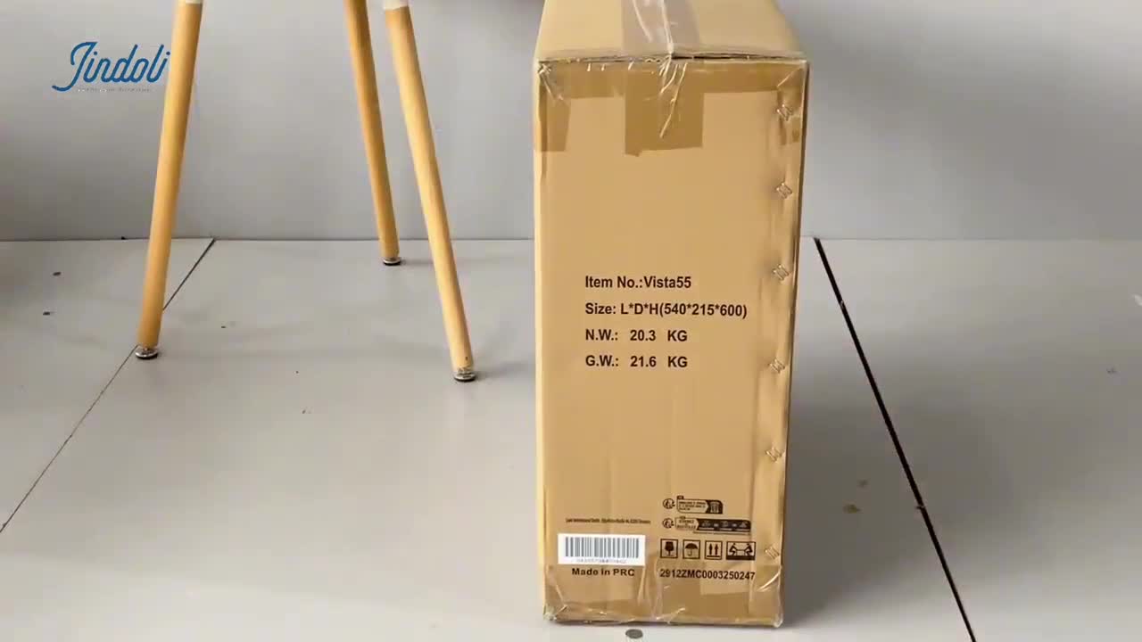 JINDOLI Waschtisch mit Unterschrank 55 cm, Vormontiert, Produktbild-Vorschau 7