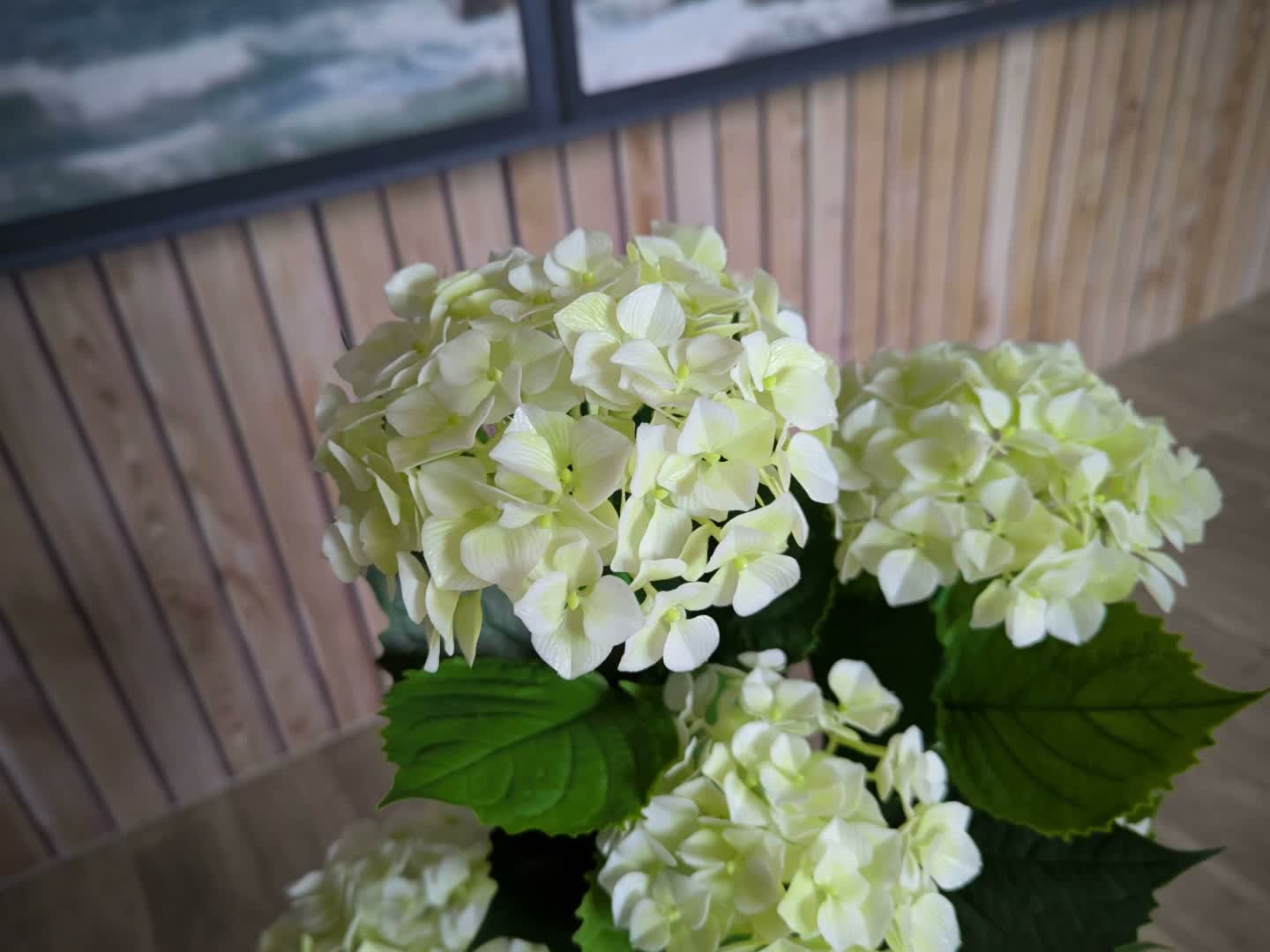 Künstliche Hortensie MCW-Q86, Dekopflanze Kunsthortensie Produktbild-Vorschau 7