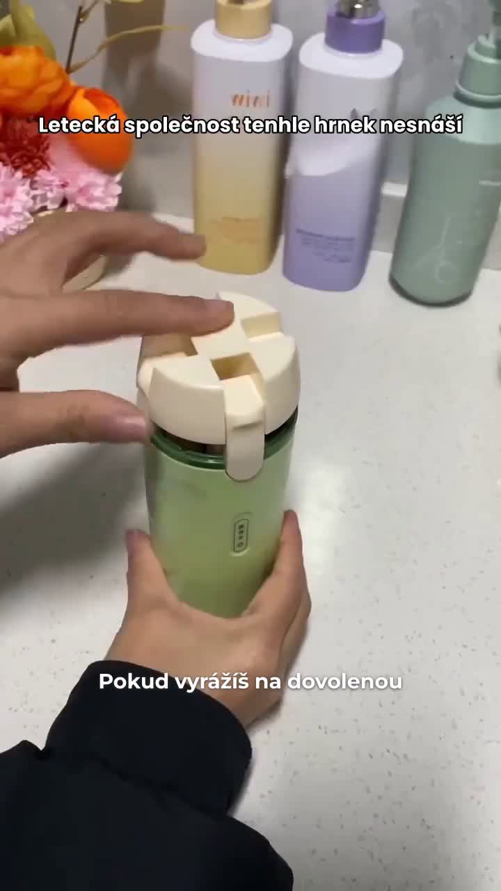 Kompaktná cestovná sada 4 v 1, fľaše na šampón do príručnej Náhľad obrázku produktu 7