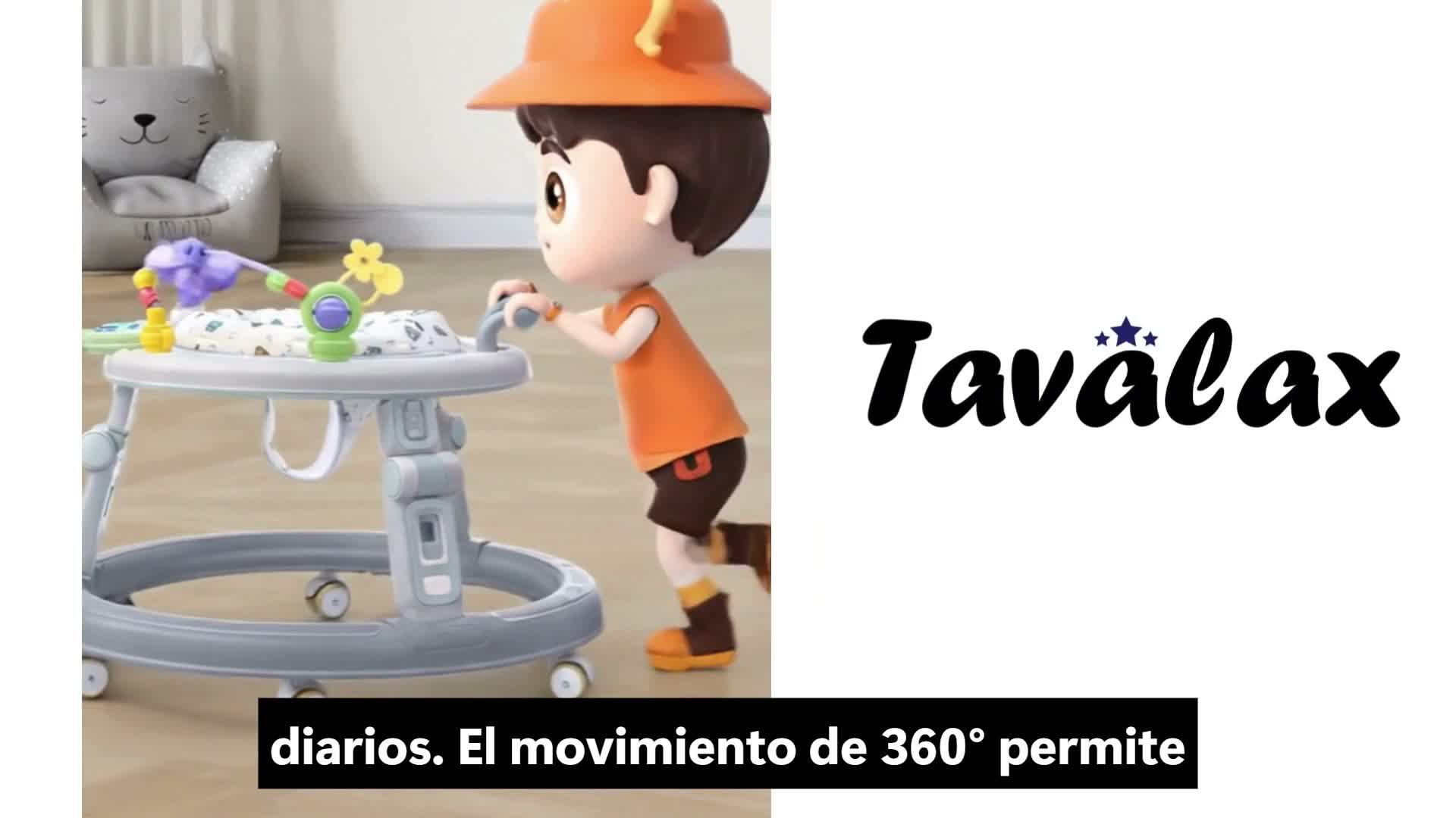 Andador para bebés Tavalax - con música y panel de juego, Vista previa de la imagen del producto 7