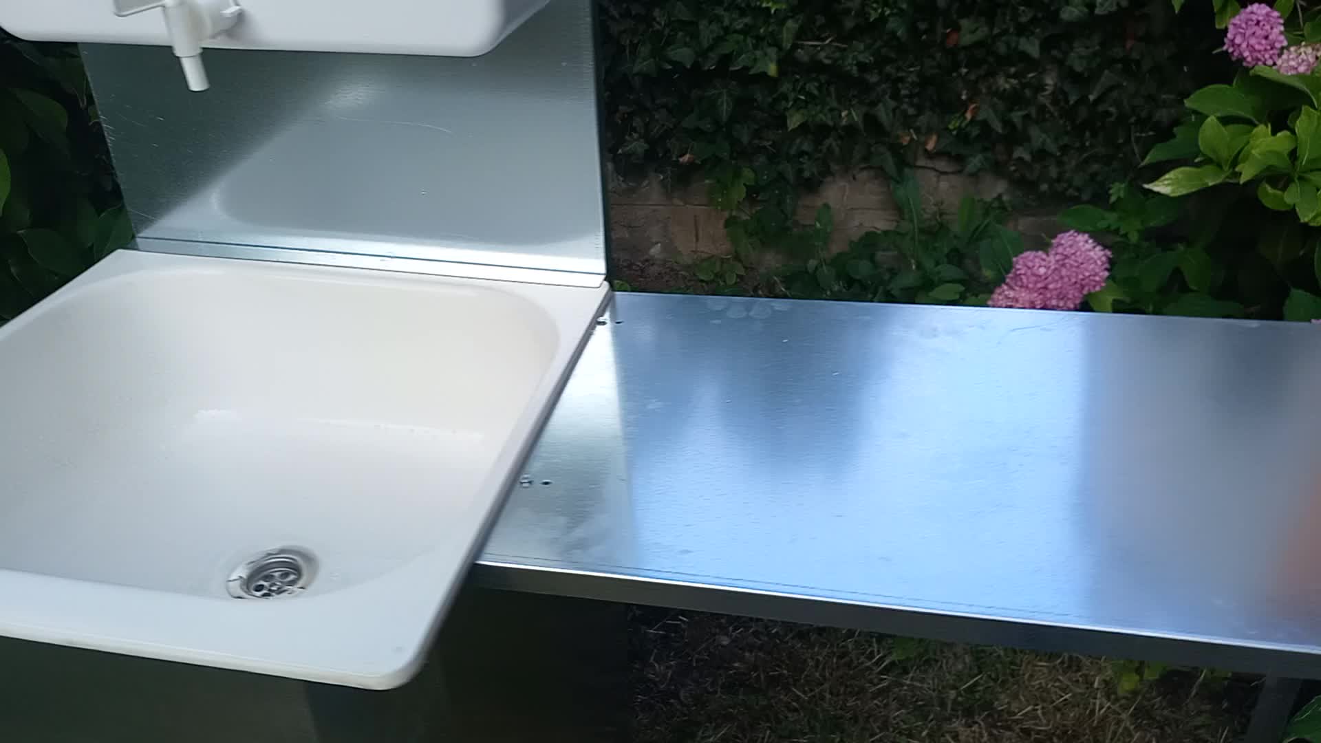 Garten Waschbecken Mobiles Spülbecken Camping Wohnwagen Produktbild-Vorschau 7
