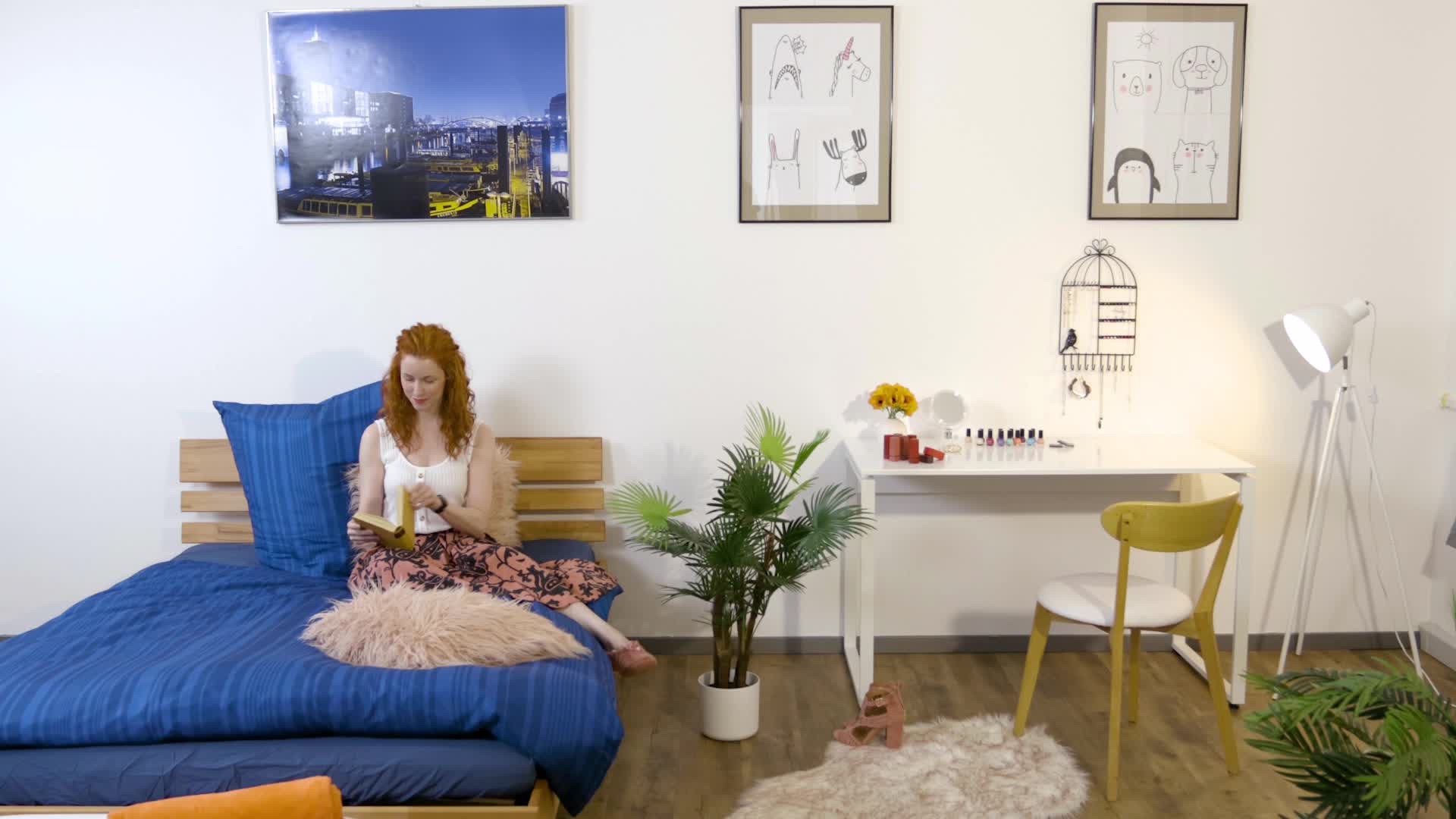 Relaxdays Schmuckhalter Wand, für Ketten, Ohrringe & Produktbild-Vorschau 7