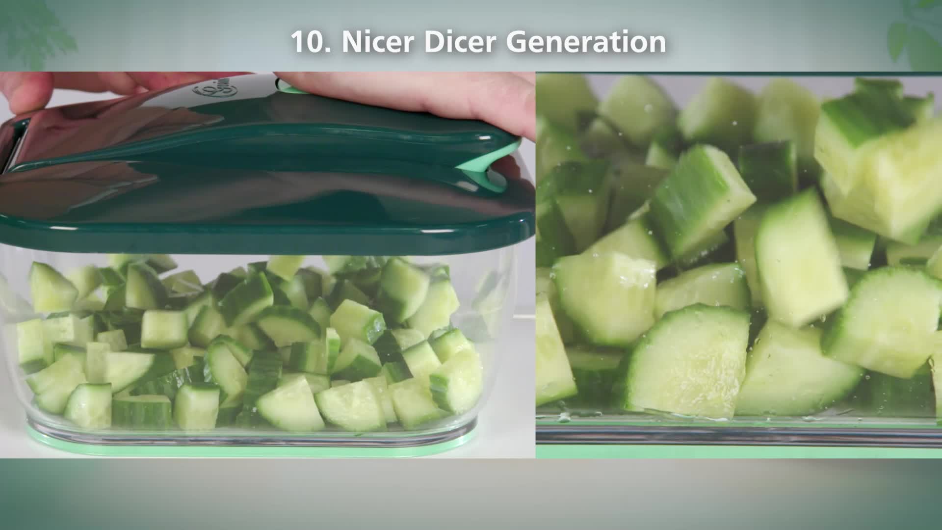 Genius Nicer Dicer Chef (15 Teile) Obst & Gemüseschneider Produktbild-Vorschau 6