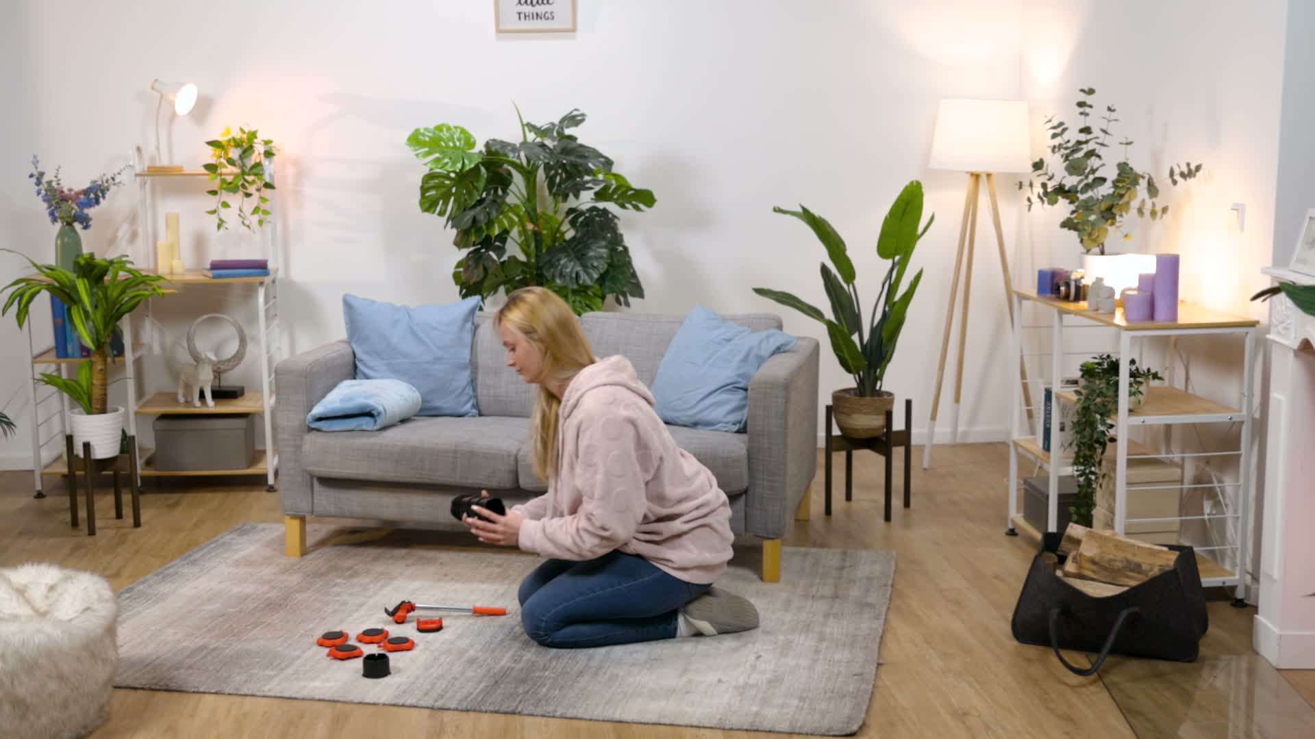 relaxdays Möbelheber und Möbelroller Set Produktbild-Vorschau 7