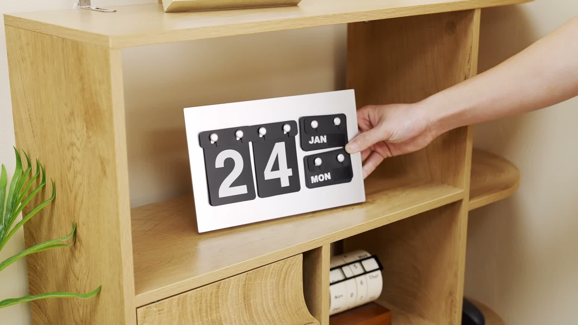 Bücherregal mit 9 Ebenen und 2 Türen, Aufbewahrungsregal Produktbild-Vorschau 7