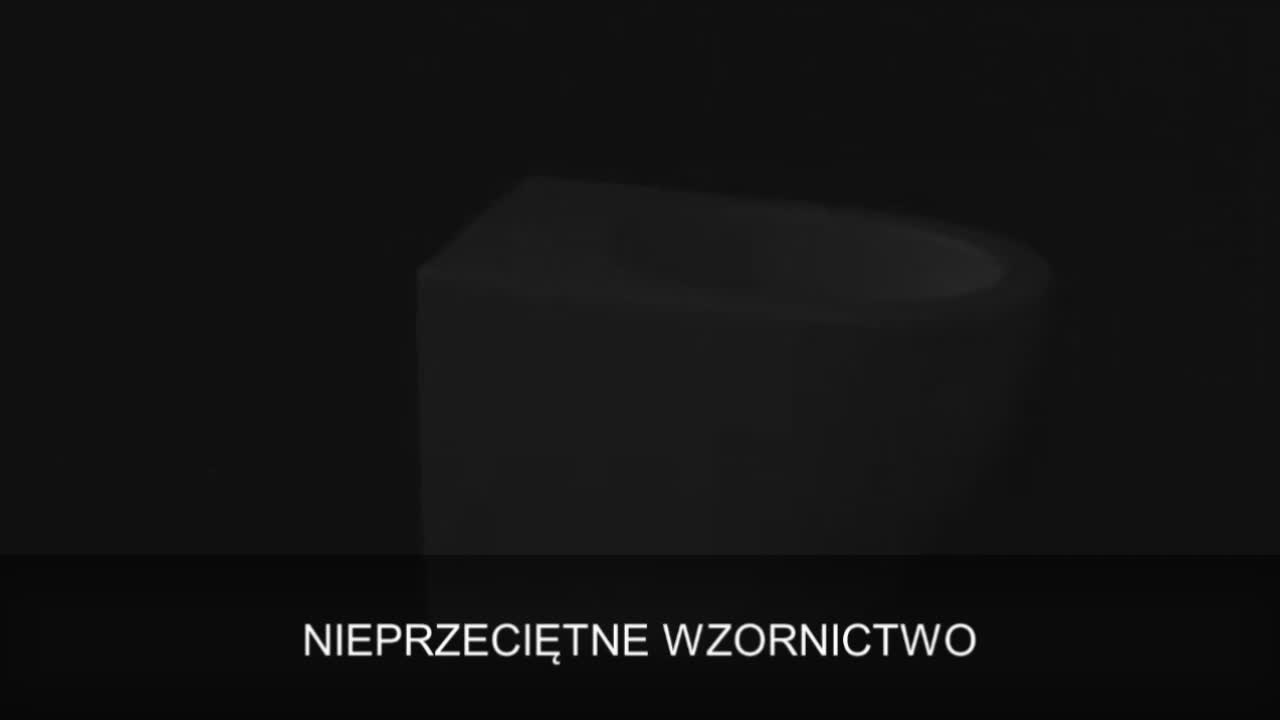 Miska wisząca WC Kerra Kasos z wirowym systemem spłukującym Podgląd zdjęcia produktu 7