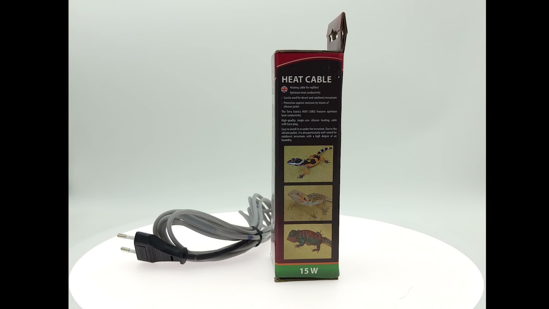 Heizkabel 3 m 15 Watt für Regenwaldterrarien, 75 cm Produktbild-Vorschau 7