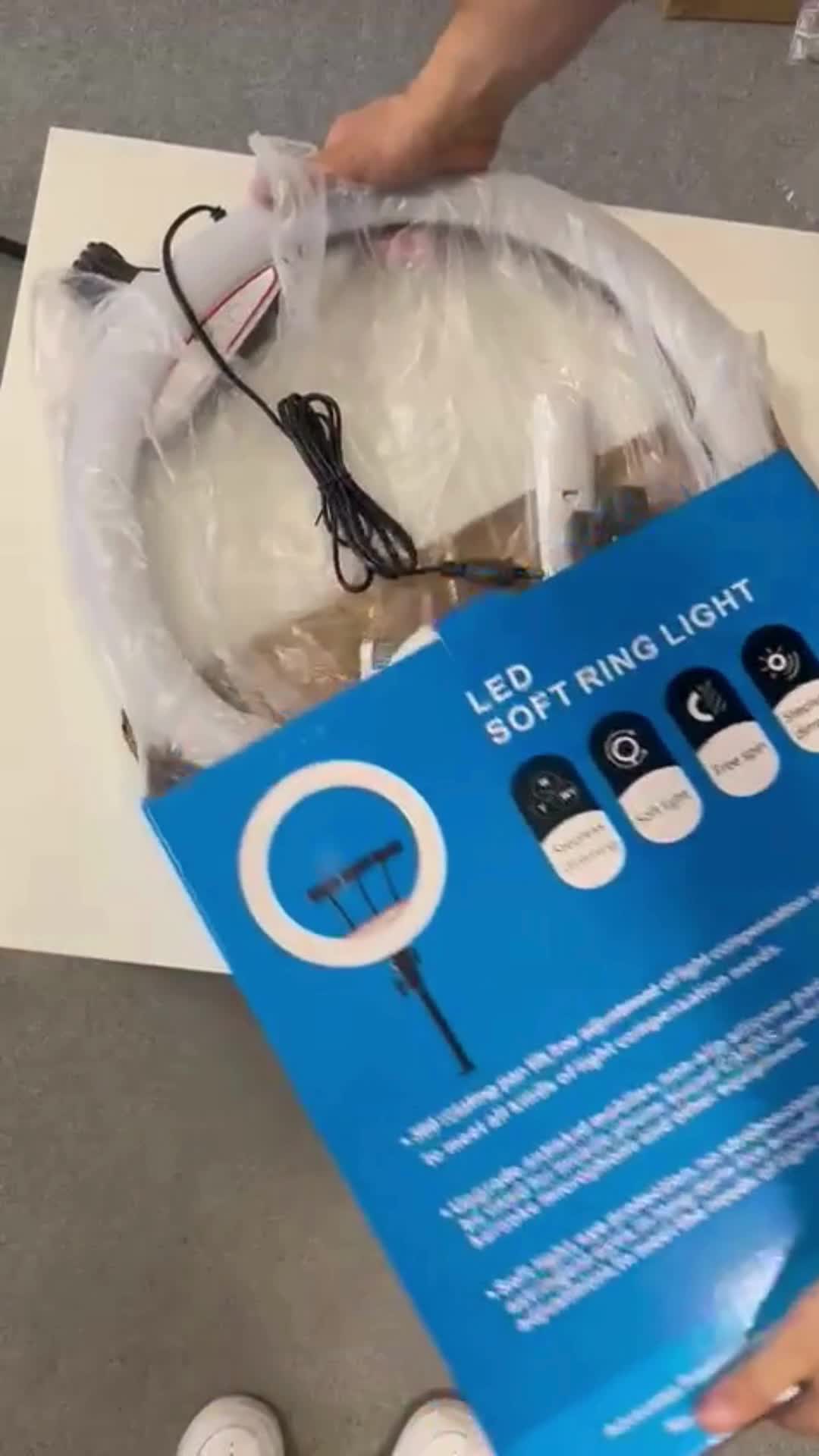 LED-RING-Ringlampe, LED-Ringlicht, Ringleuchte, Leistung Produktbild-Vorschau 7