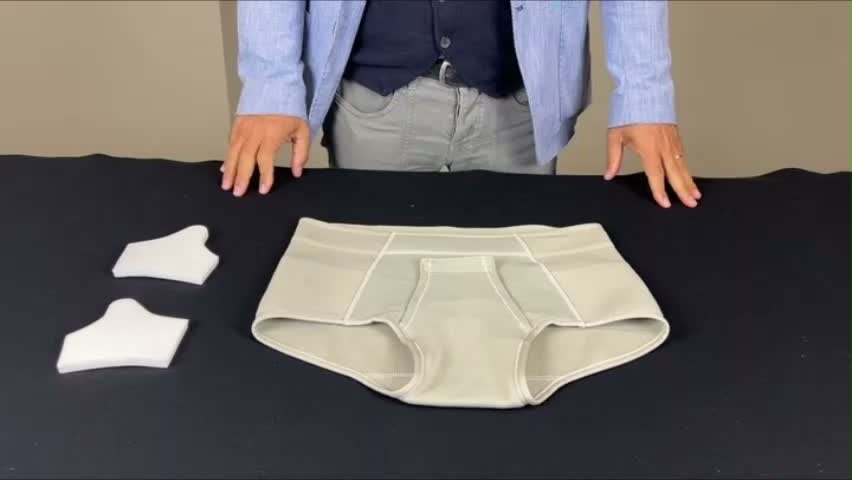 Bruchslip / Kompressionsslip / Bruchhose mit Pelotten und Produktbild-Vorschau 4