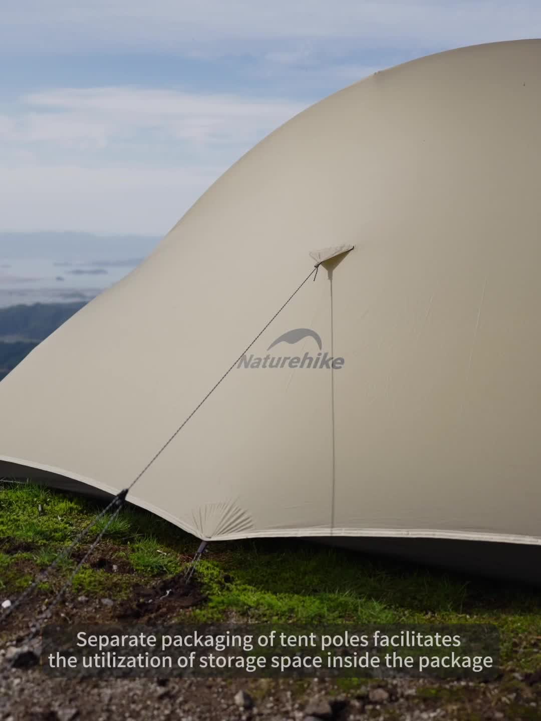 Naturehike Cloud Up 2 PRO – 2-Personen-Zelt – Ultraleichtes Produktbild-Vorschau 7