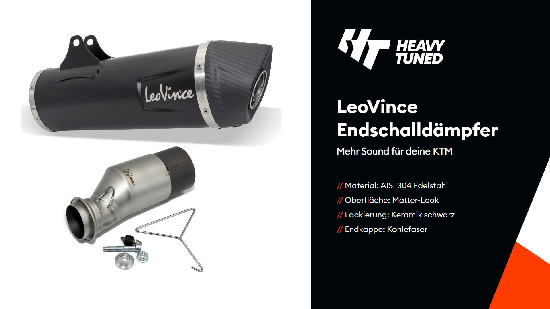 LEOVINCE 14072K Endschalldämpfer Auspuff Produktbild-Vorschau 7
