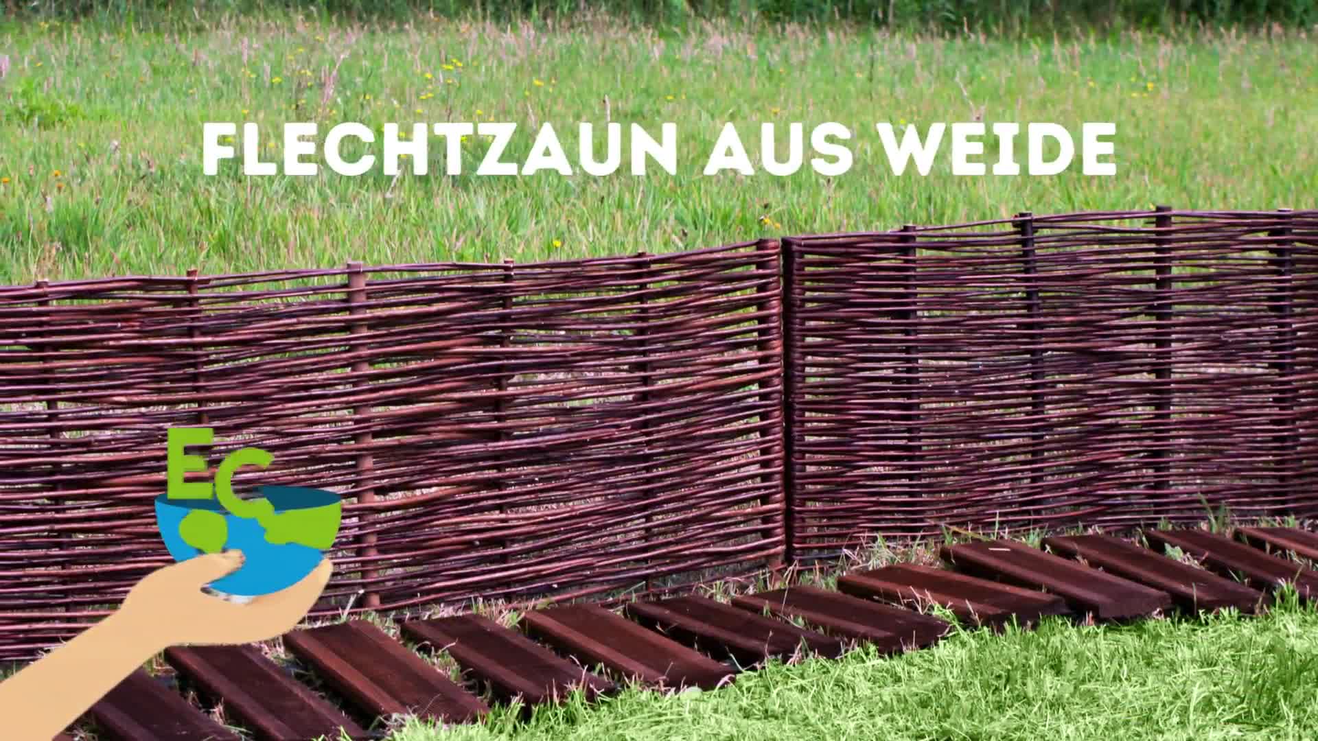 Floranica 1 Stück Beeteinfassung Weide 20 cm x 30 cm Produktbild-Vorschau 7