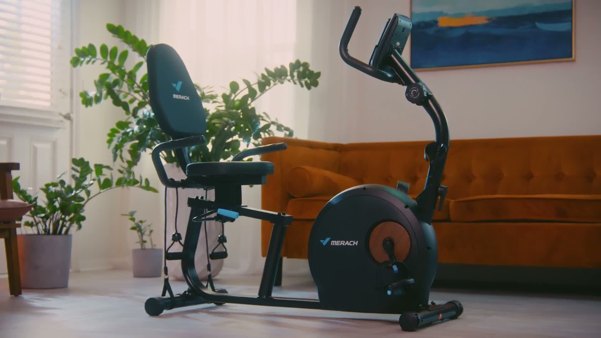 Vélo de Rééducation MERACH, Pliable, Résistance Magnétique Voir les images du produit 7