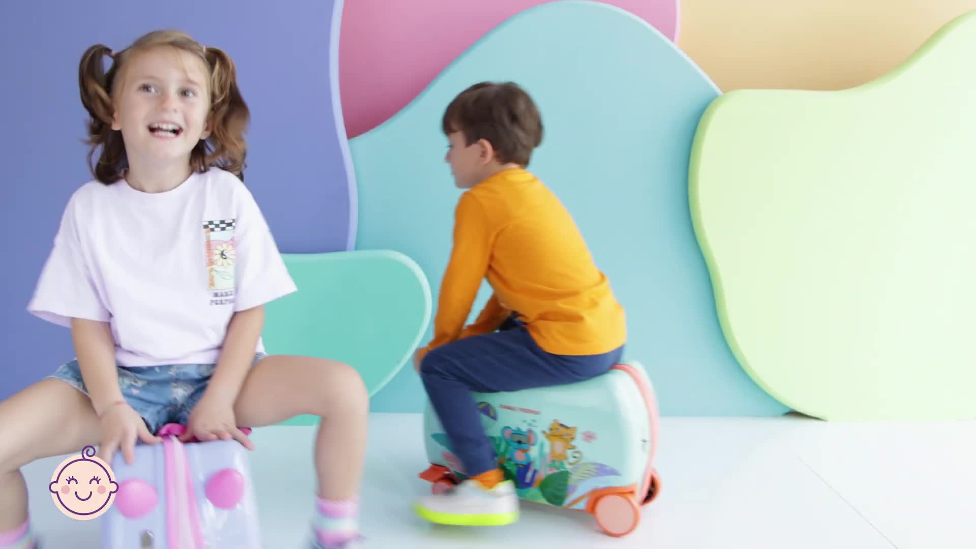 Milk&Moo Kleine Meerjungfrau Rollkoffer für Kinder, Produktbild-Vorschau 7