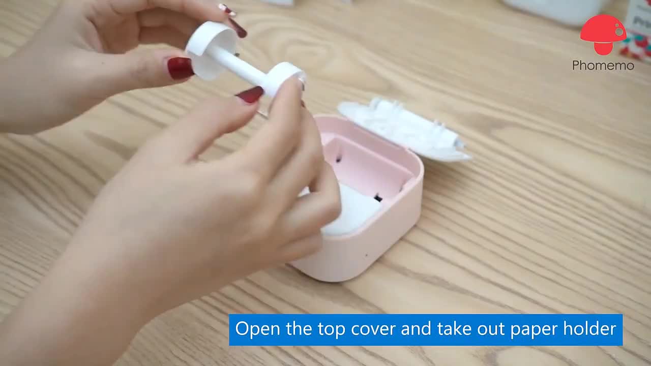 Phomemo Mini Drucker,T02 Handy Fotodrucker für Mobiler für Produktbild-Vorschau 7