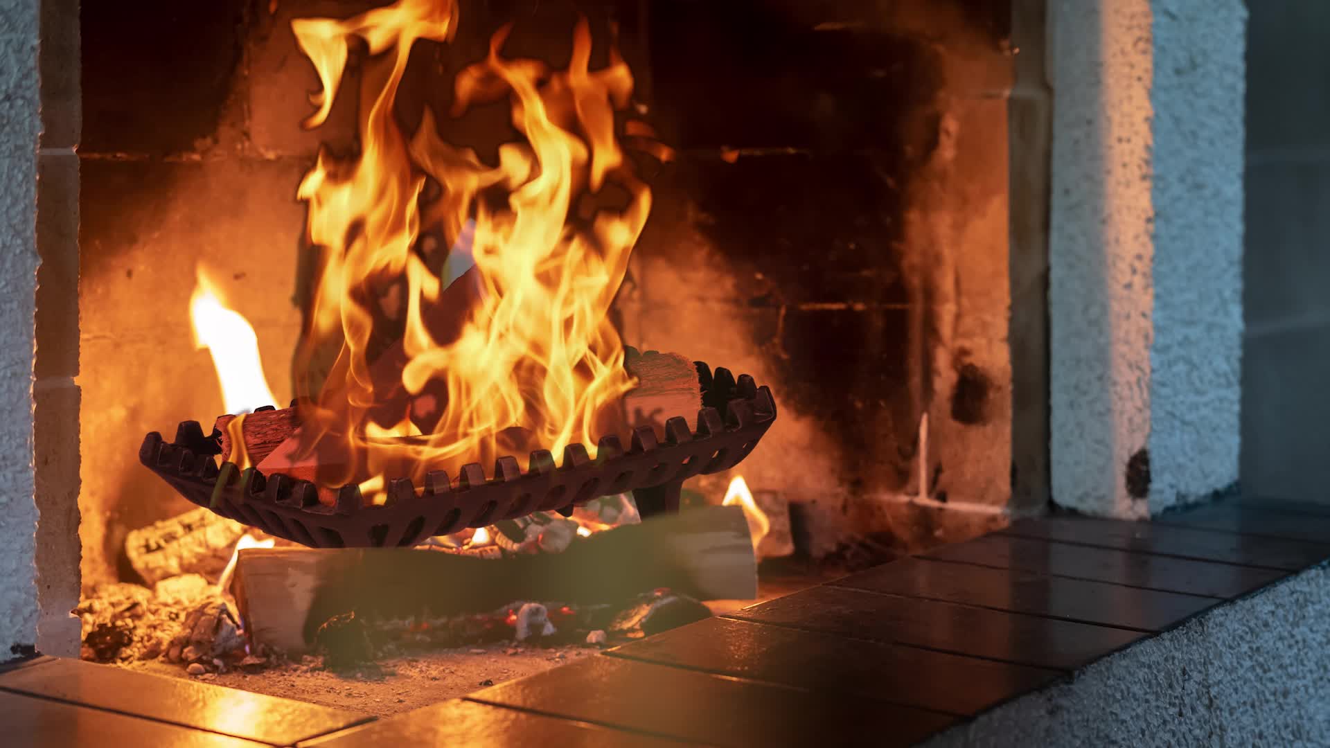Relaxdays Kaminrost, Feuerbock für Kamin, HBT: 15 x 37 x 26 Produktbild-Vorschau 7