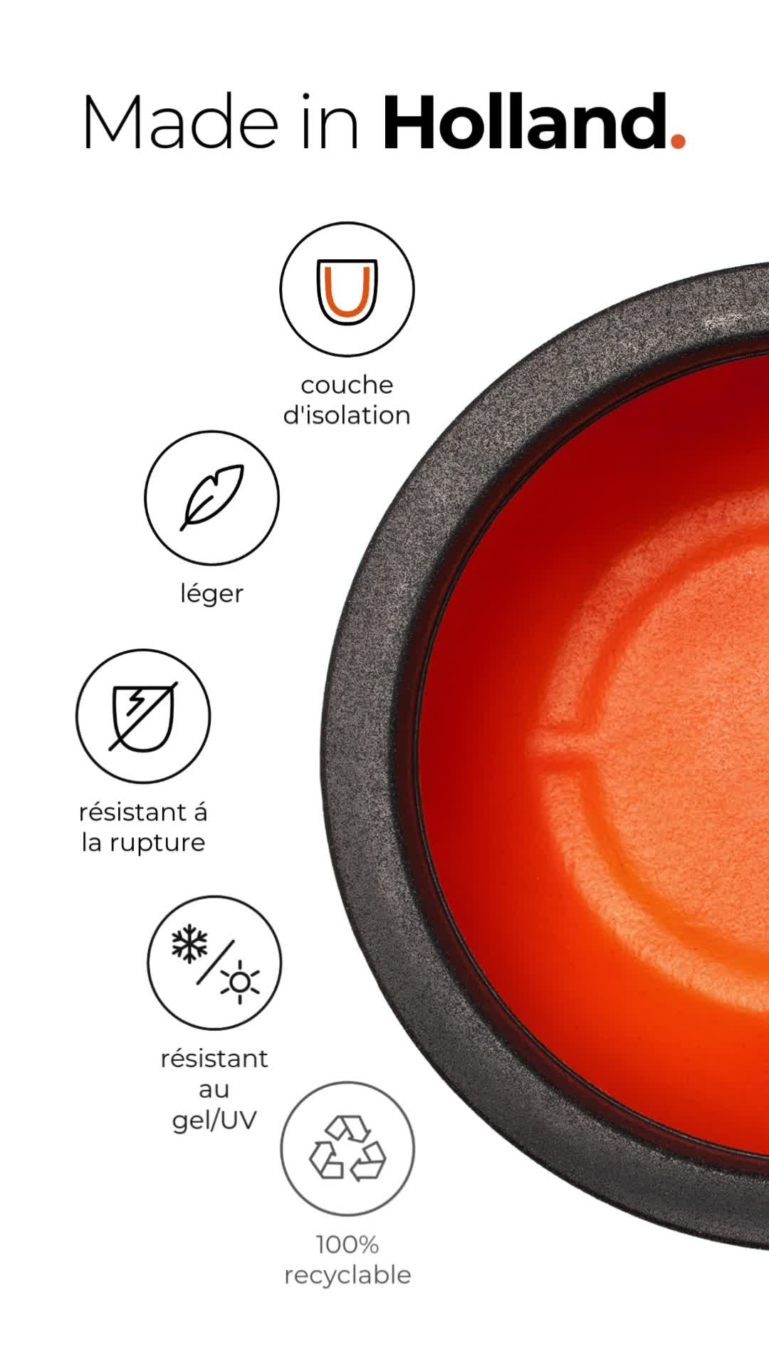 Capi Europe - Cuve élégante basse Rib NL - Or - 46x58 - Voir les images du produit 7